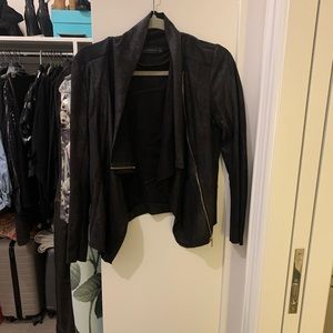 Zara faux suede jacket
